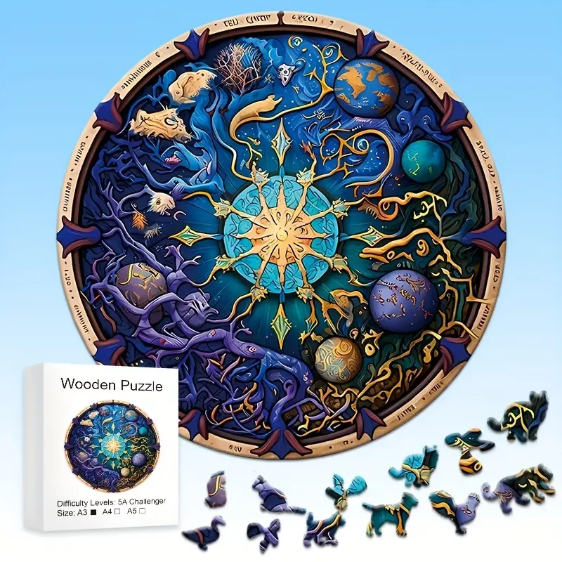 Home Improvement Kids - Wooden Jigsaw Puzzles for Adults Kids,
