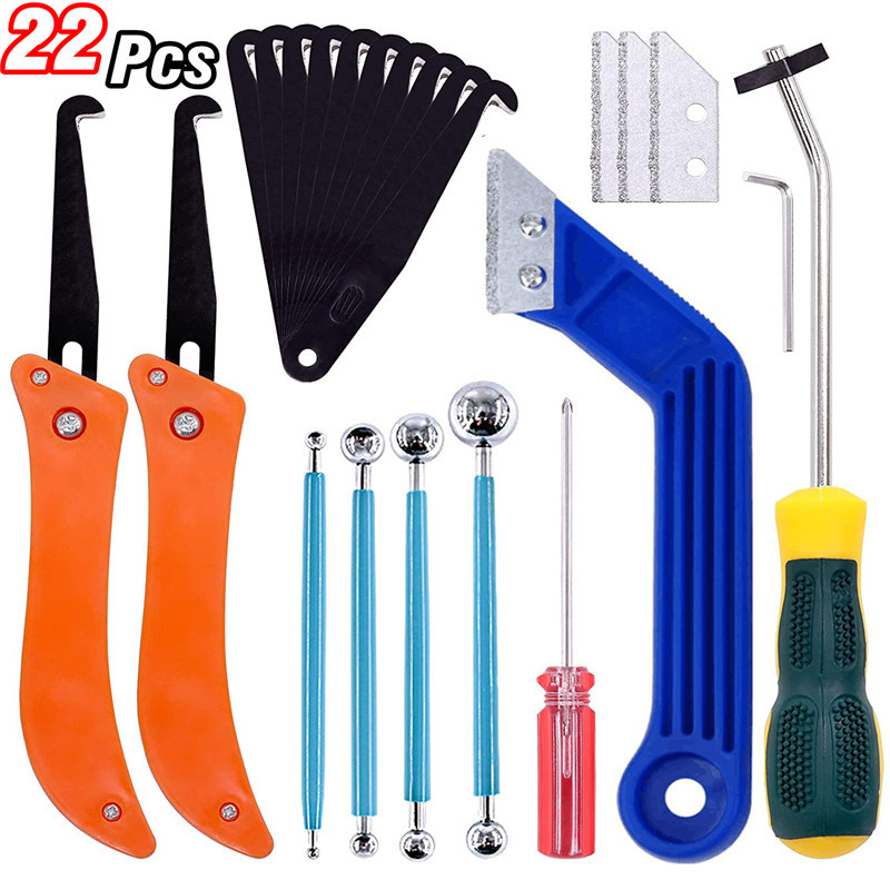 Grout Saw Removal - 22 Pcs Grout Removal Tools Set