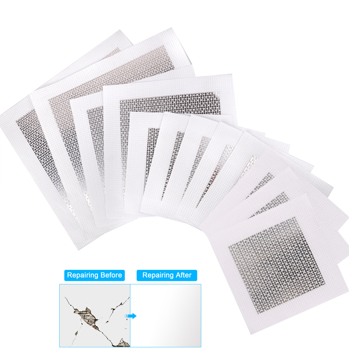 Tile Grout Repair - Drywall Repair Kit 3pcs Aluminum Wall