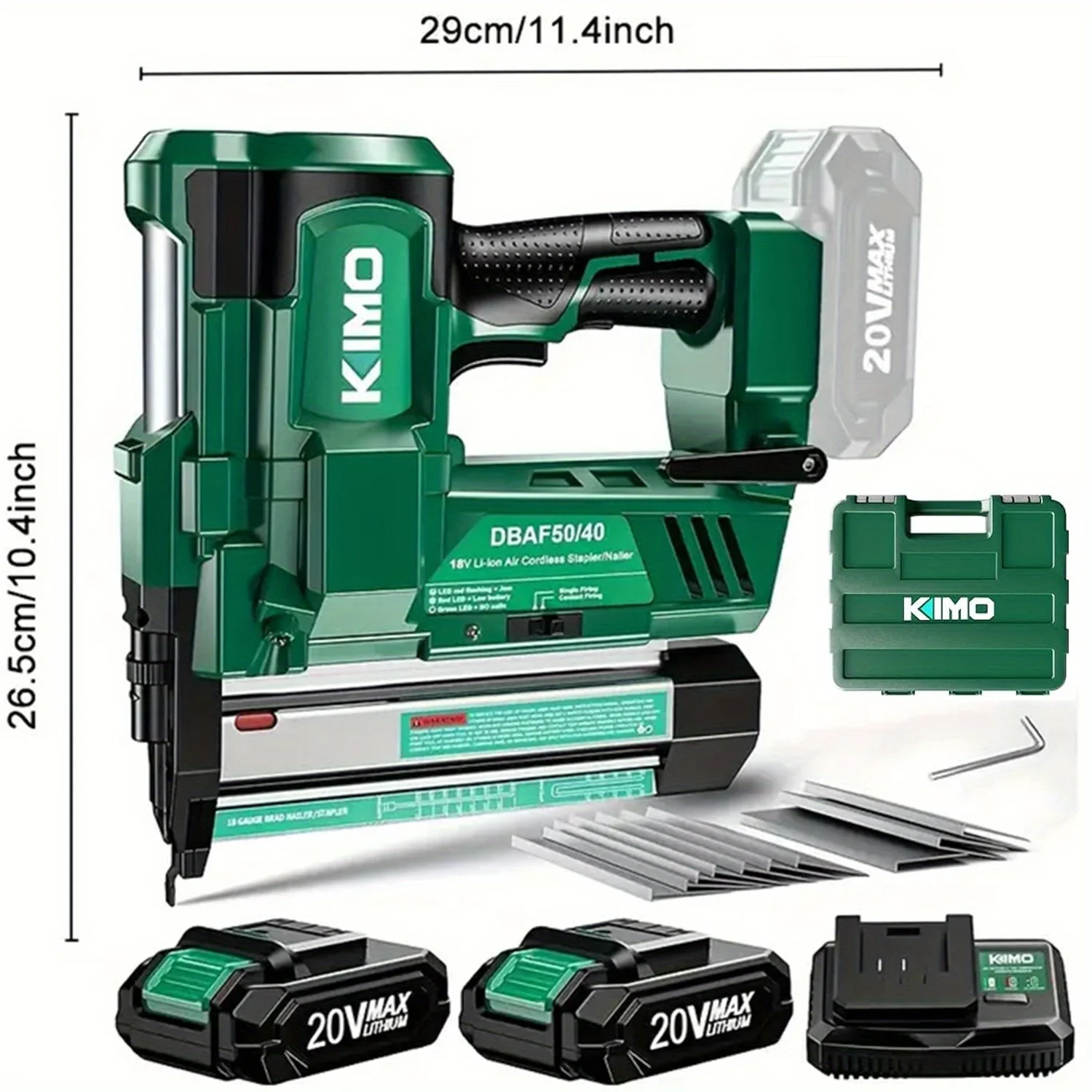 KEEHOME KIMO 18 Gauge Nail Gun - Home Improvement Brad avis et prix