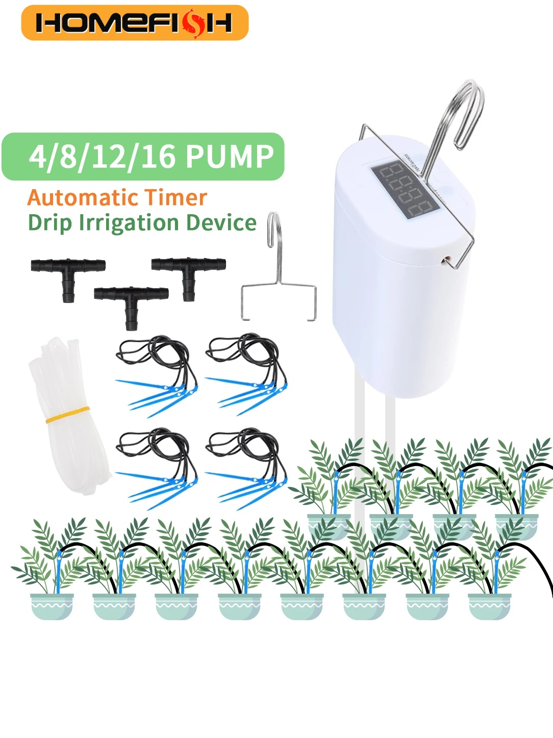 HOMEFISH Automatic Plant Flowe - Home Improvement Tool Time avis et prix
