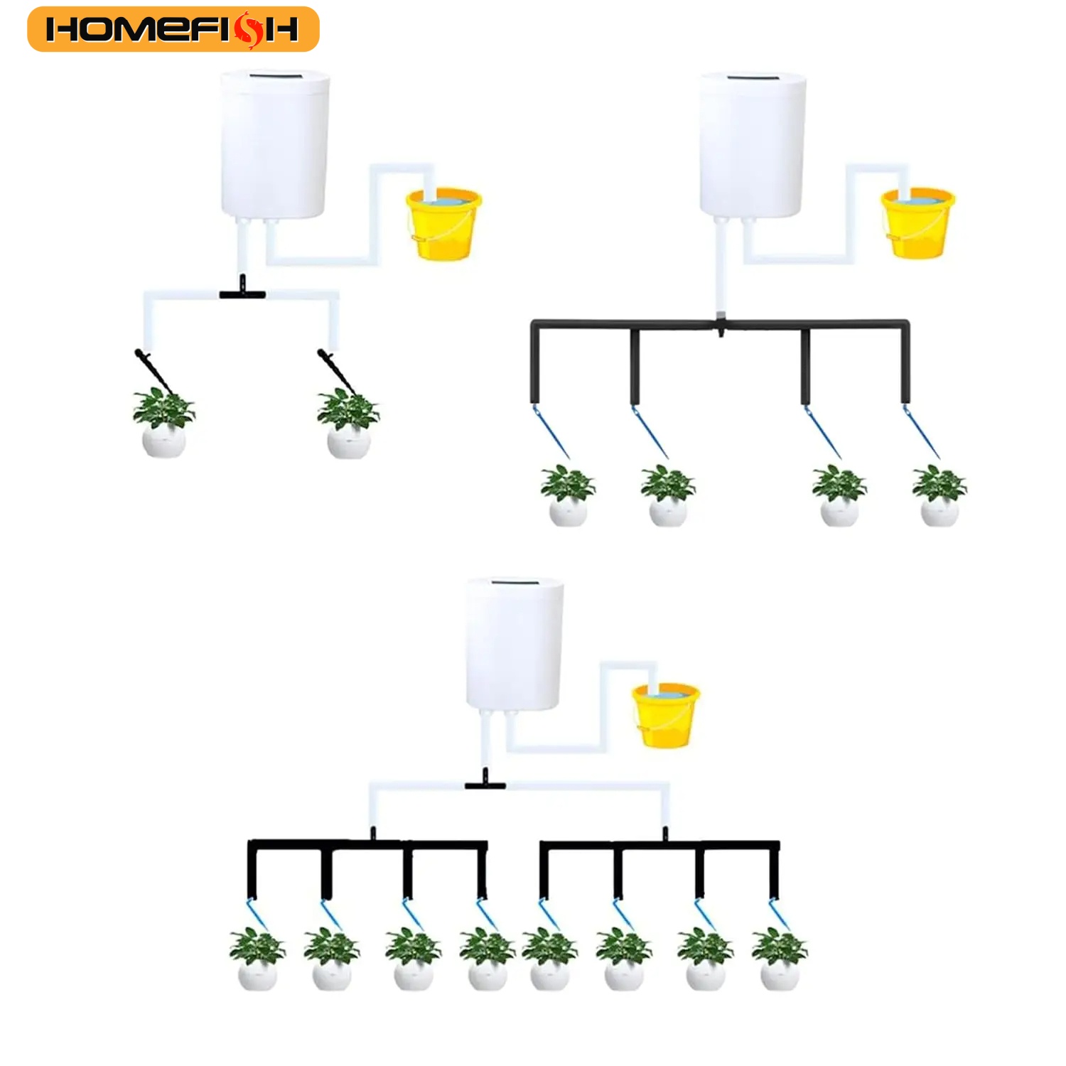 HOMEFISH Automatic Plant Flowe - Home Improvement Tool Time avis et prix