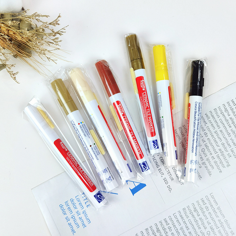 3 Pcs Waterproof White Marker  - Tile Grout Repair avis et prix