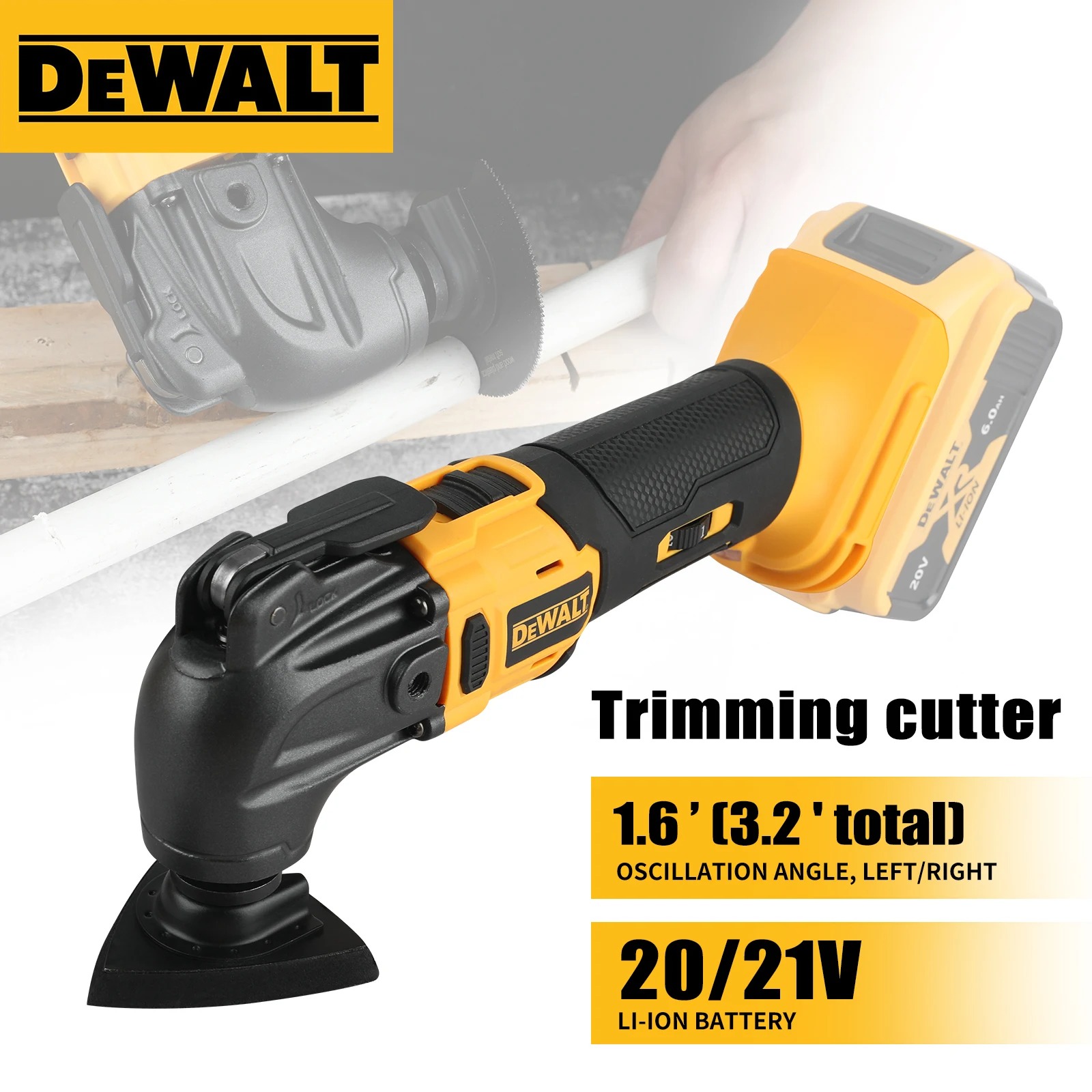 DEWALT 21V Brushless Cordless  - Grout Saw Removal avis et prix