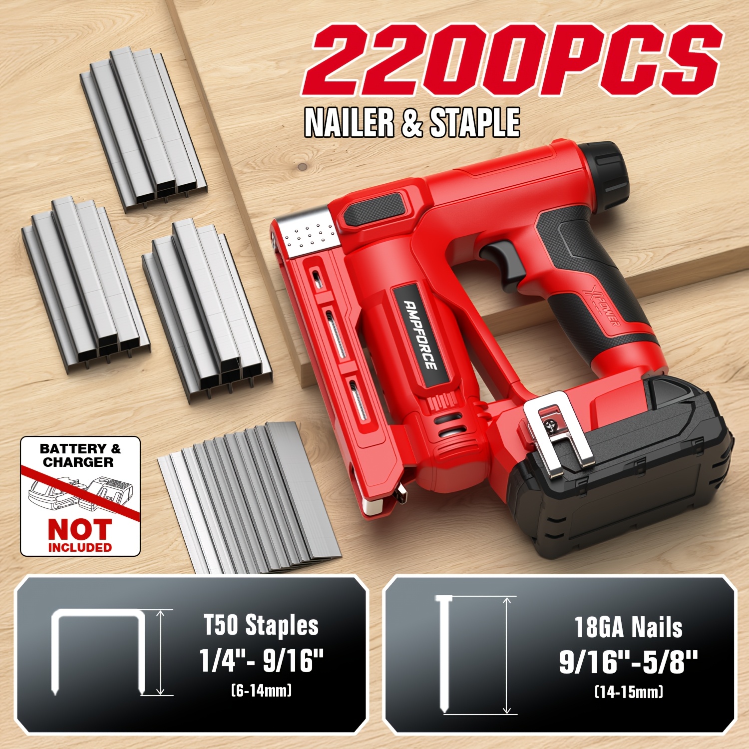 2-in-1 Cordless 18GA Brad Nail - Home Improvement Brad avis et prix