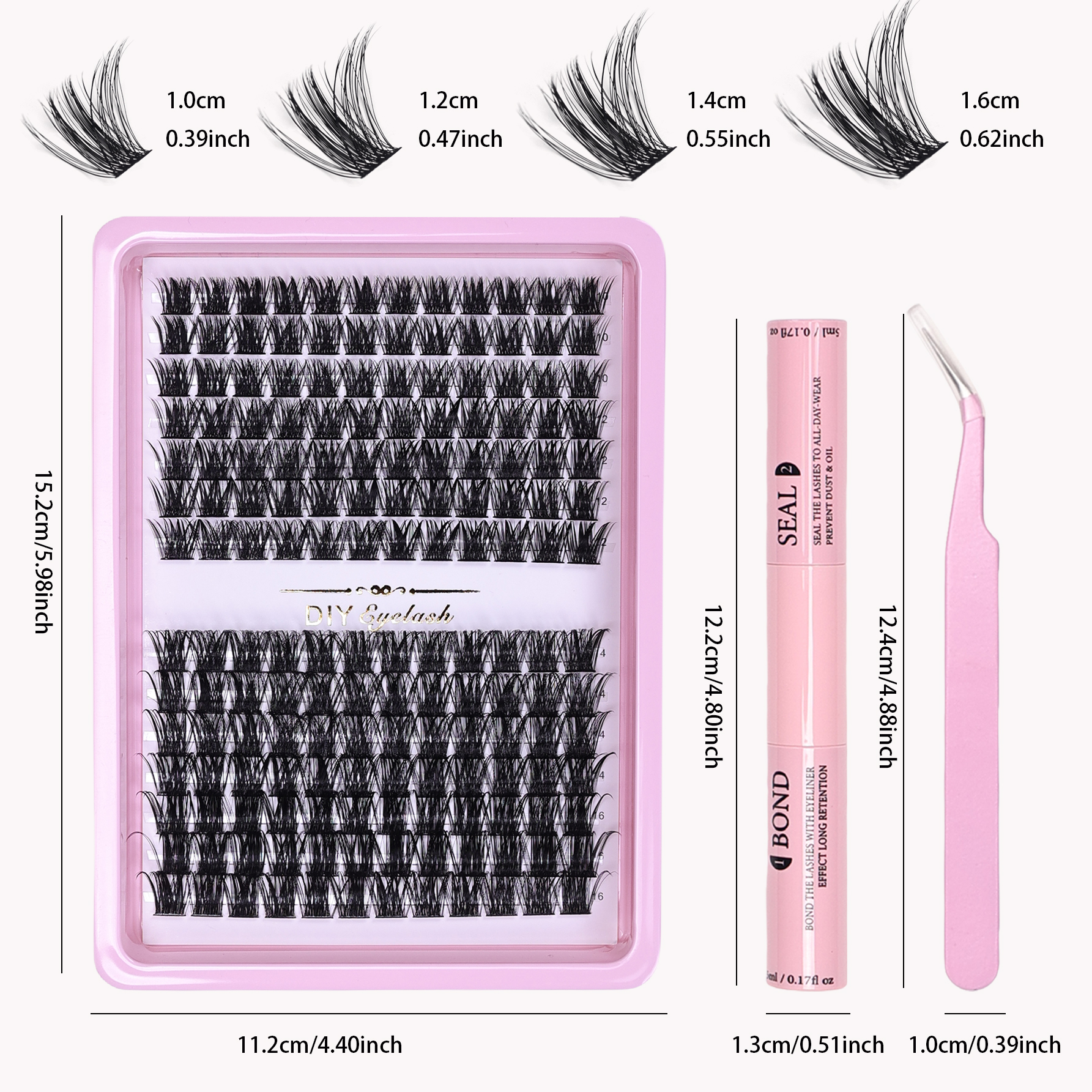 168pcs DIY Eyelash Extension K - Home Improvement Kit avis et prix