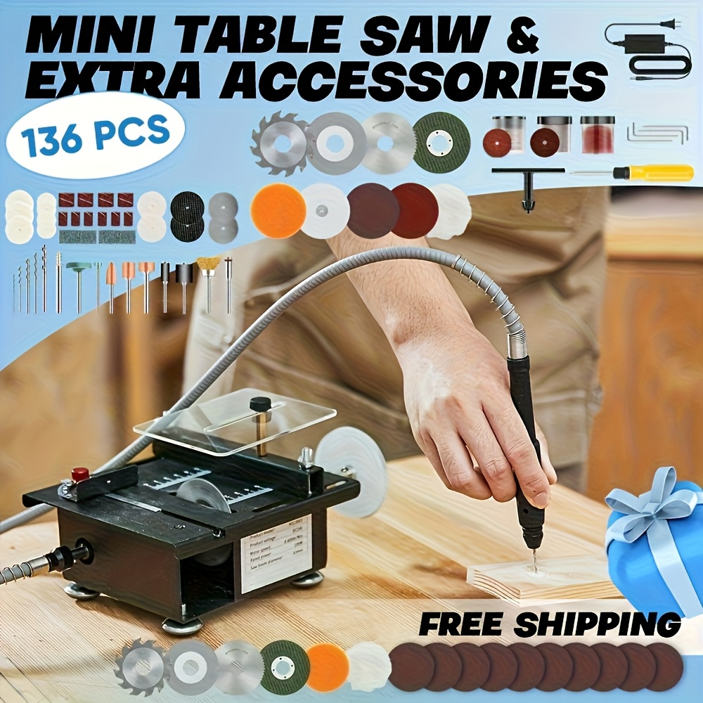 AUXTUR Mini Table Saw, Multifu - Power Drill Cordless avis et prix