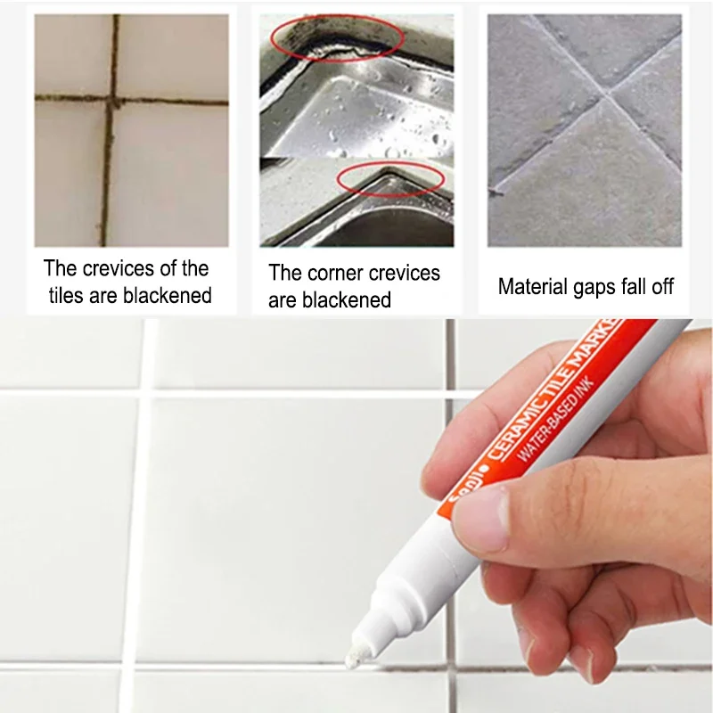 12 Color White Waterproof Tile - Tile Grout Repair avis et prix