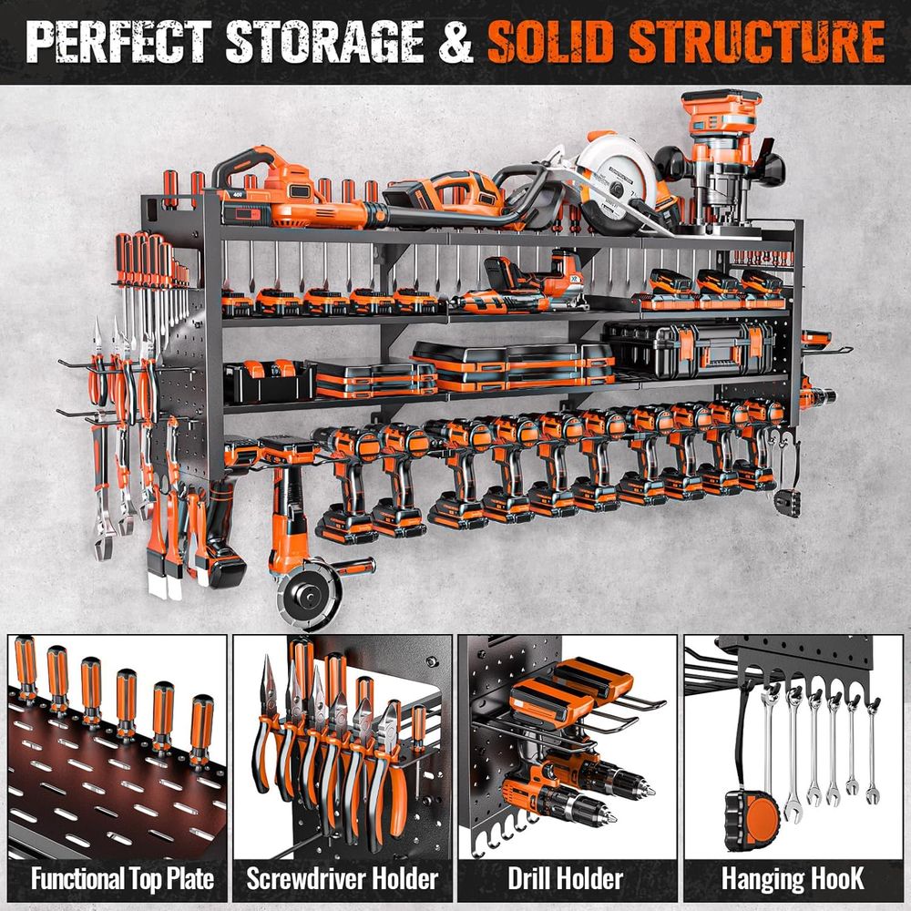Large Power Tool Organizer Wal - Power Drill Cordless avis et prix
