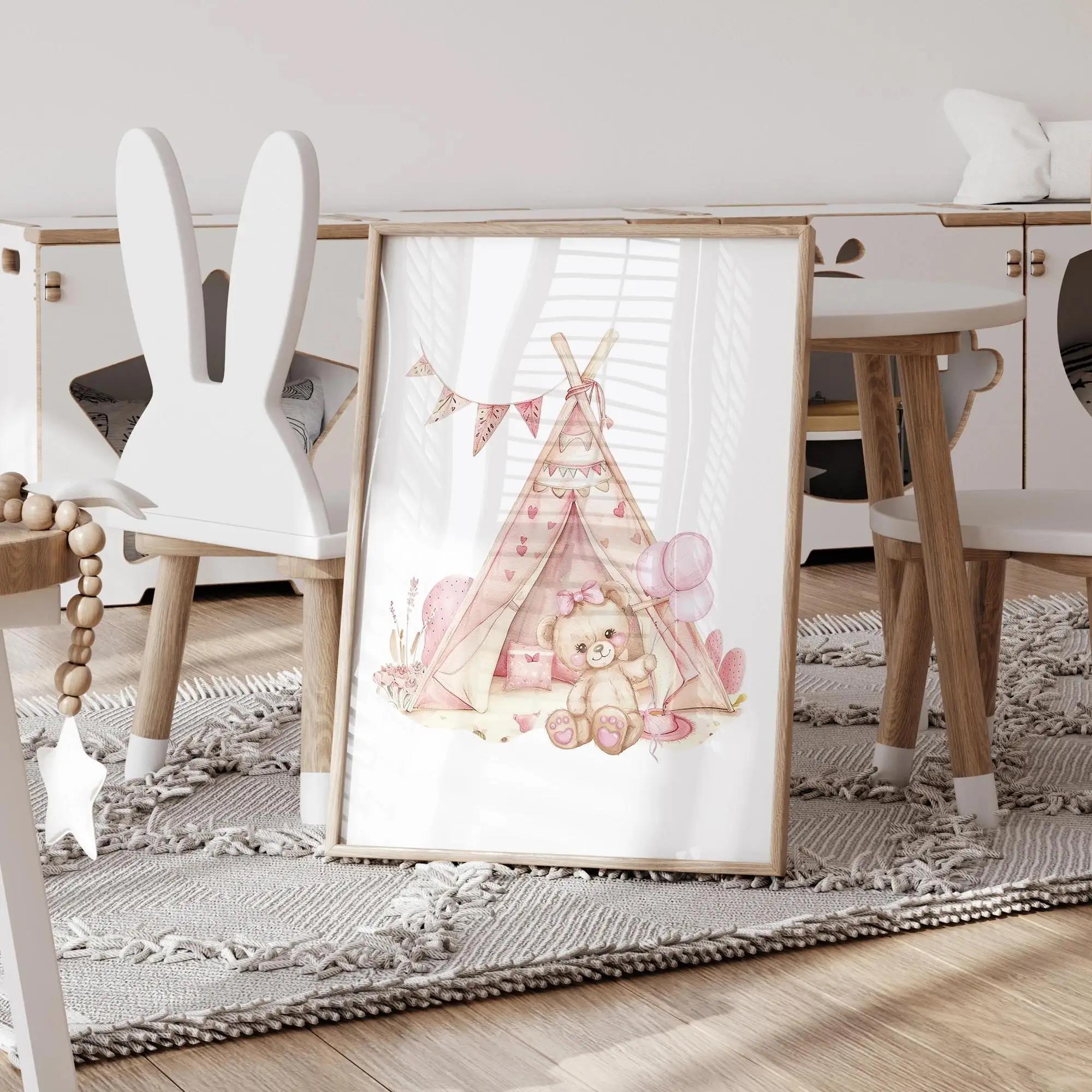 Pink Dream Bear Carousel Tent  - Home Improvement Kids avis et prix