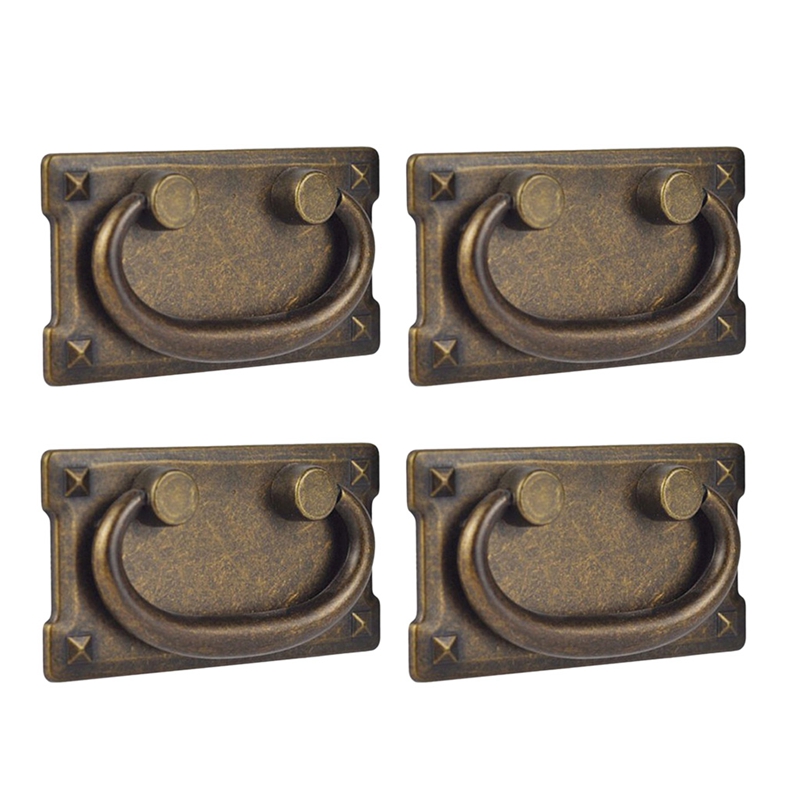 4Pcs Vintage Antique Bronze Dr - Cabinet Handle Pull avis et prix