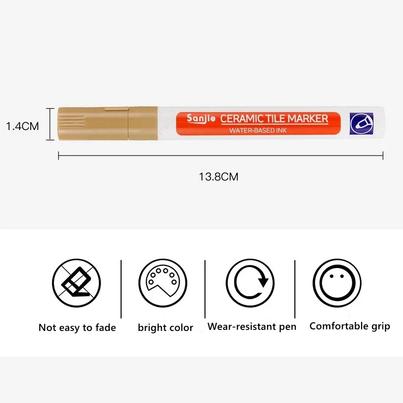 White Waterproof Tile Marker G - Tile Grout Repair avis et prix