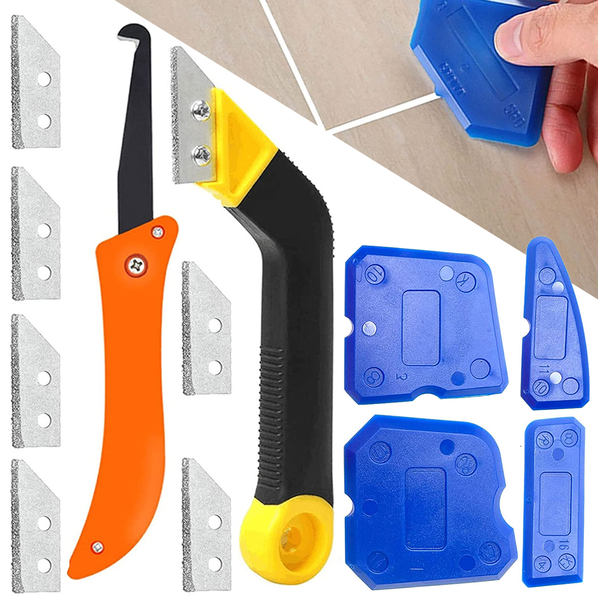 12Pcs Grout Removal Tools Set  - Grout Saw Removal avis et prix
