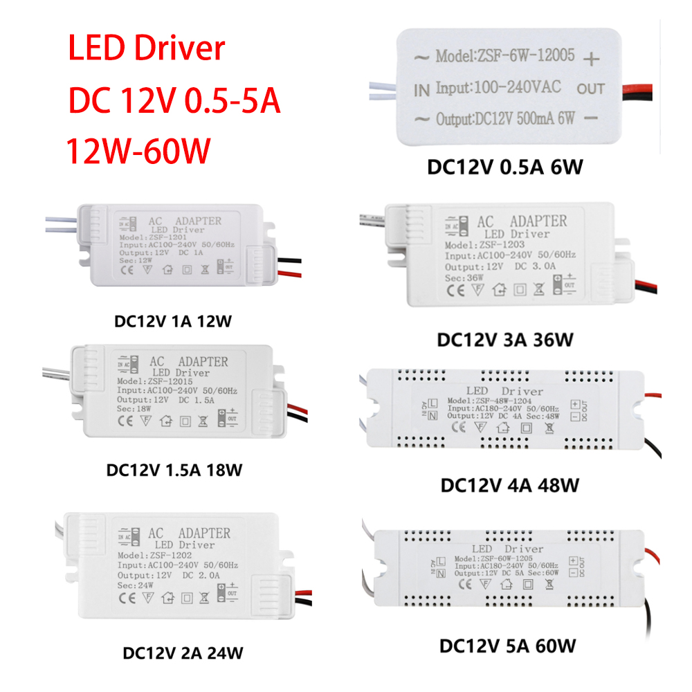 AC 100-240V To DC 12V LED Driv - Home Improvement Loan avis et prix