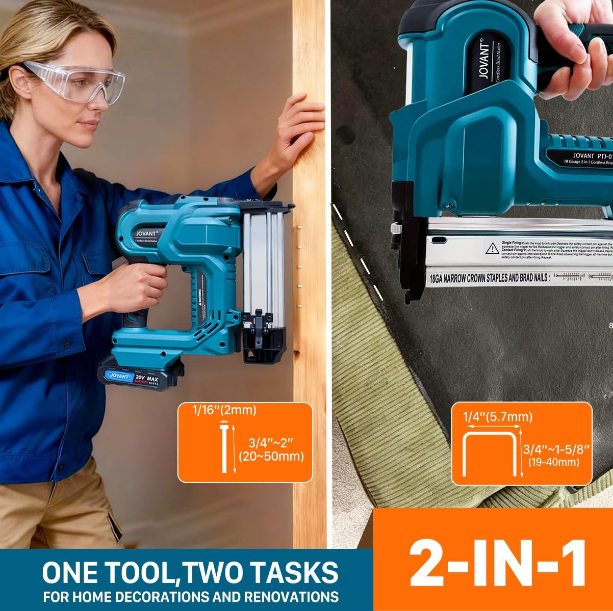 18 Gauge Cordless Brad Nailer  - Home Improvement Brad avis et prix