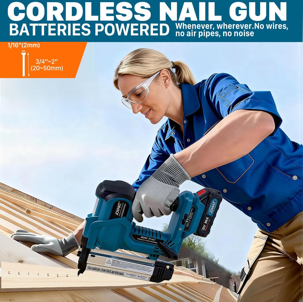 18 Gauge Cordless Brad Nailer  - Home Improvement Brad avis et prix