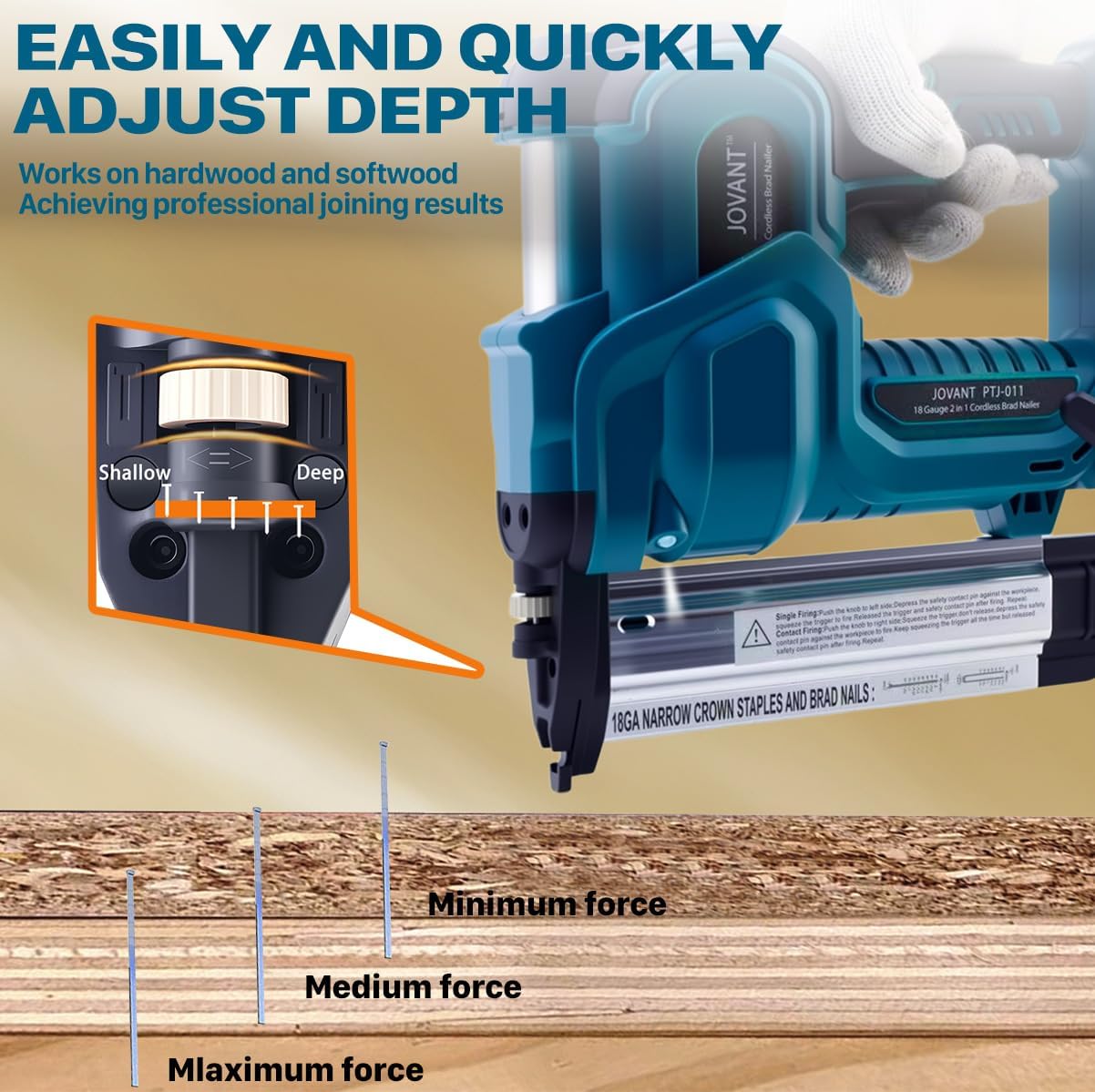 18 Gauge Cordless Brad Nailer  - Home Improvement Brad avis et prix