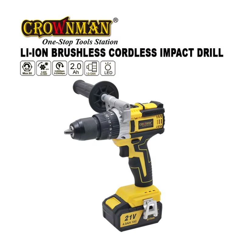 Power Brushless Motor 80N.m 13 - Power Drill Cordless avis et prix
