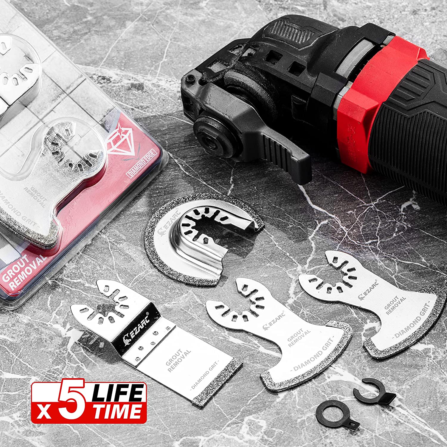 EZARC 4PCS Diamond Oscillating - Grout Saw Removal avis et prix