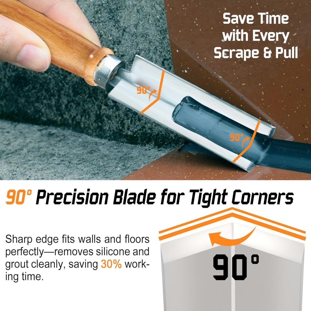 2 PCS Caulk Remover Tool, Heat - Home Improvement Tool Time avis et prix