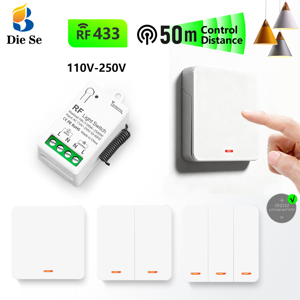 433MHz Wireless AC Light Switc - Home Improvement Loan avis et prix