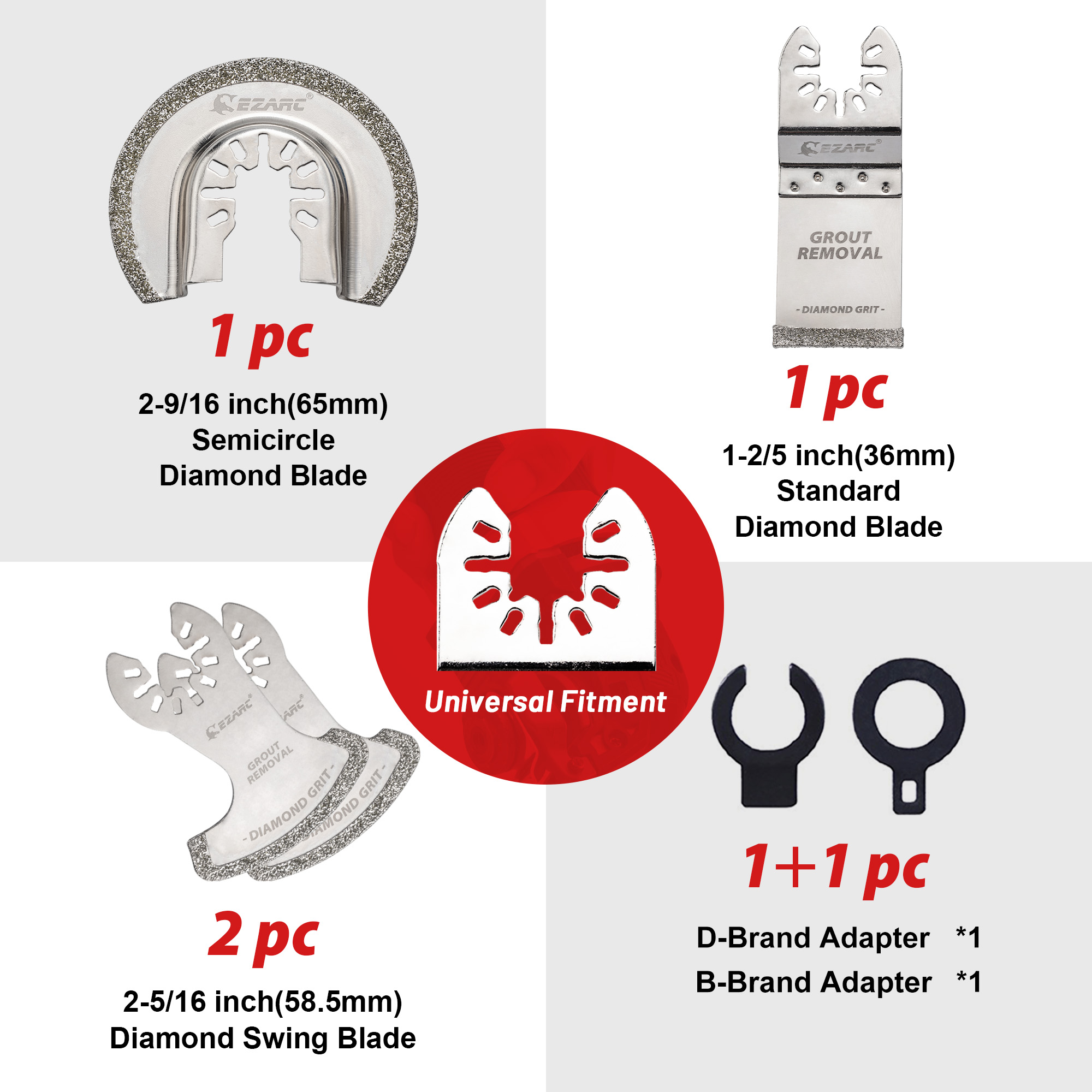 EZARC Grout Removal Saw Blades - Grout Saw Removal avis et prix