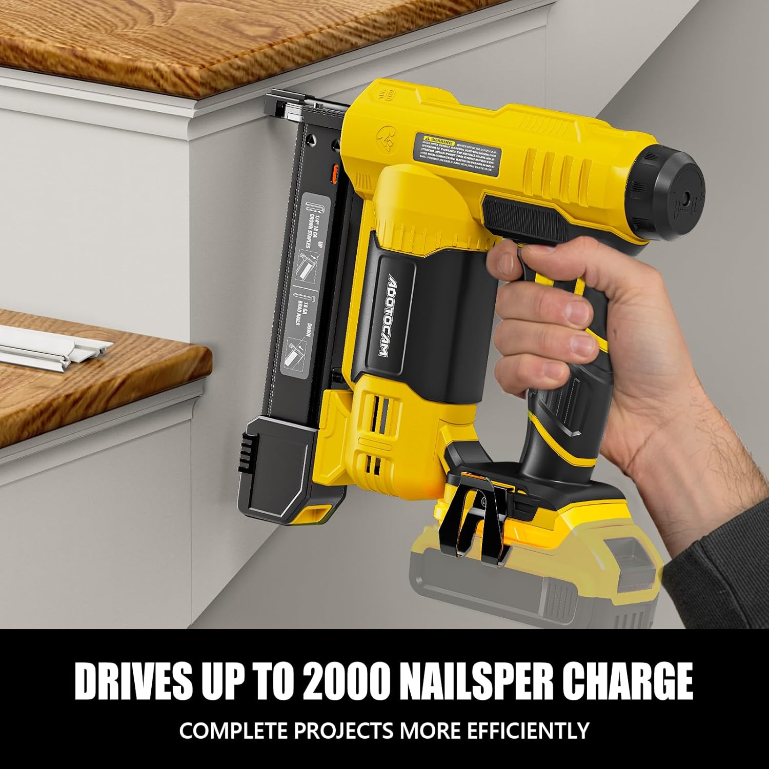 18GA Cordless Brad Nailer, 2-i - Home Improvement Brad avis et prix