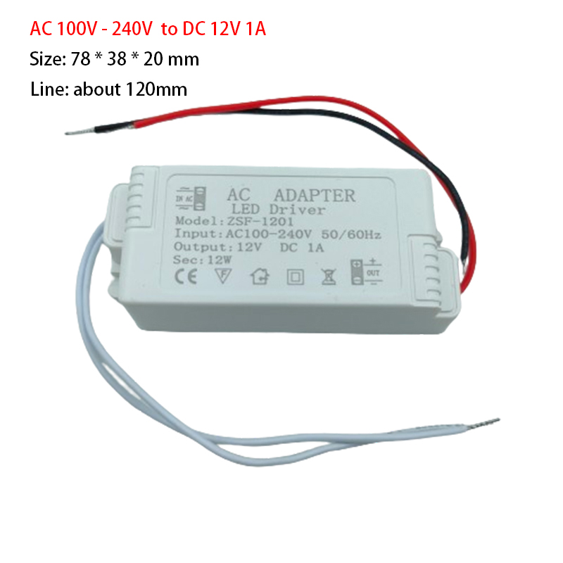 AC 100-240V To DC12V LED Drive - Home Improvement Loan avis et prix