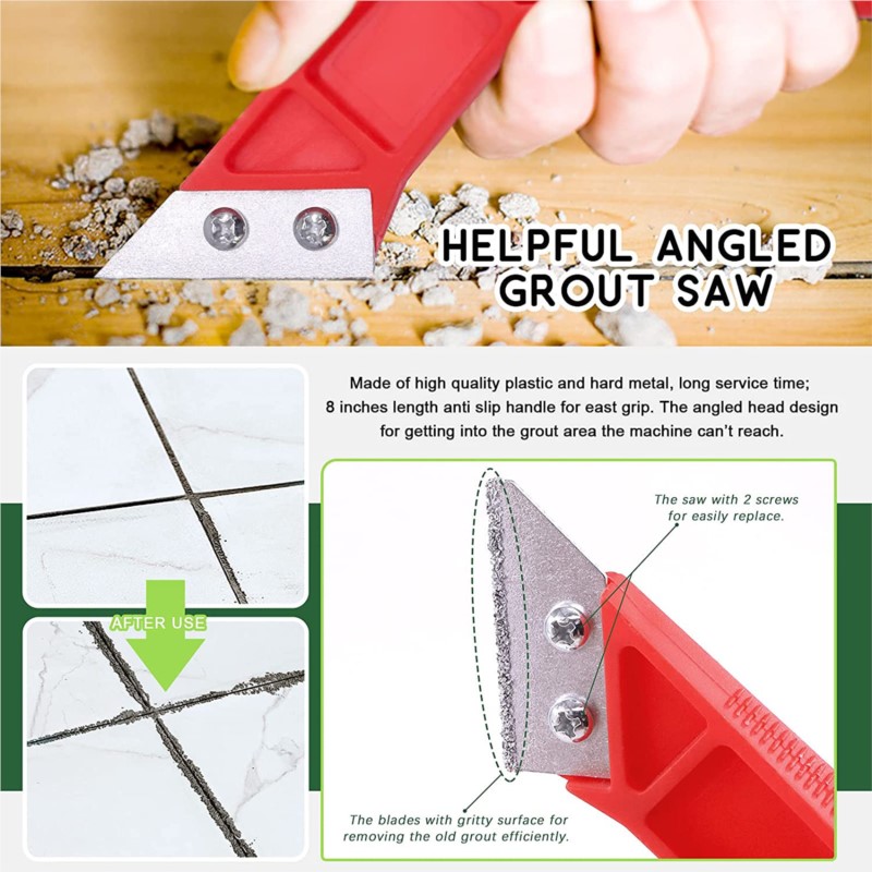Grout Removal Tools 22 Pcs  Se - Grout Saw Removal avis et prix