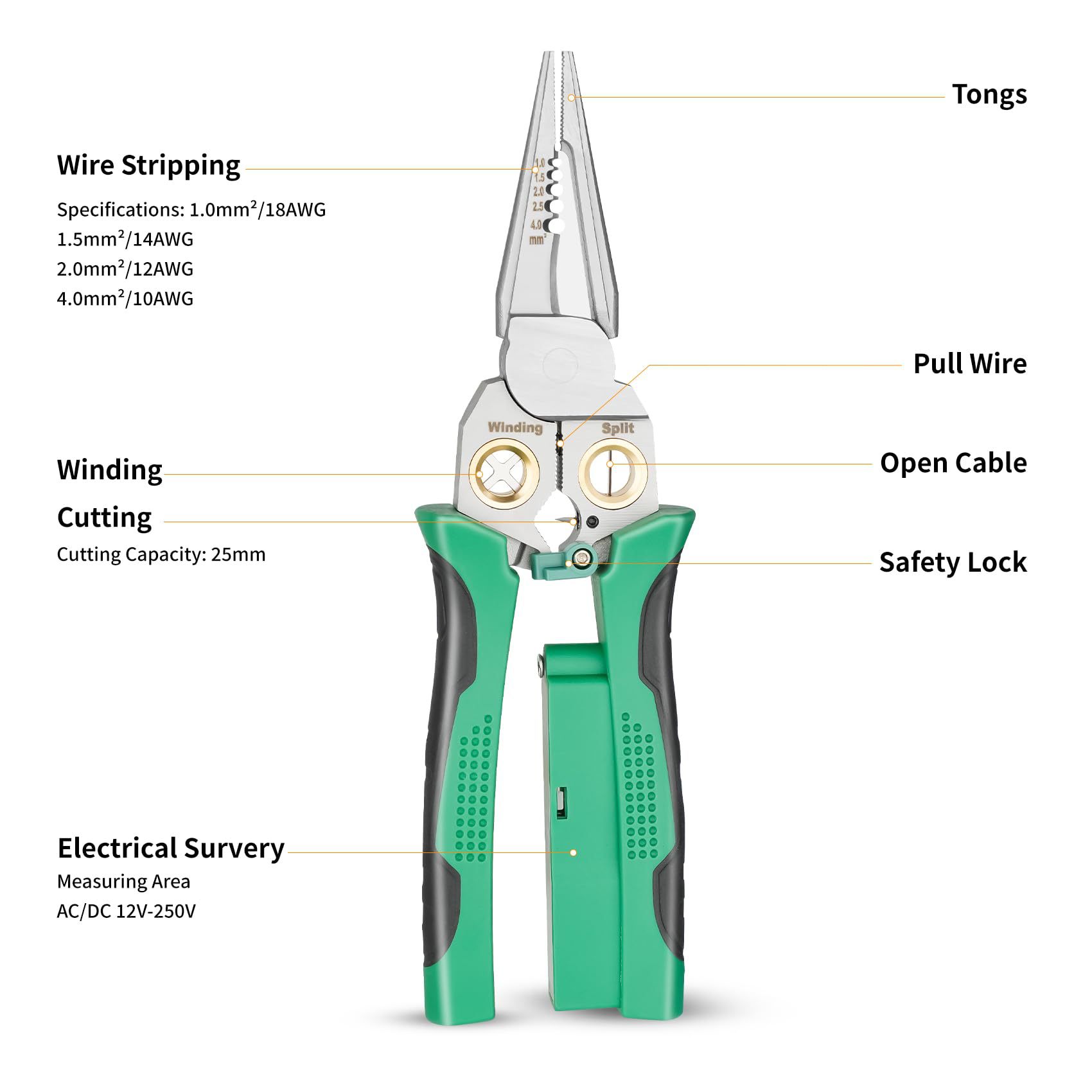 8-in-1 Multifunction Wire Stri - Home Improvement Cast avis et prix