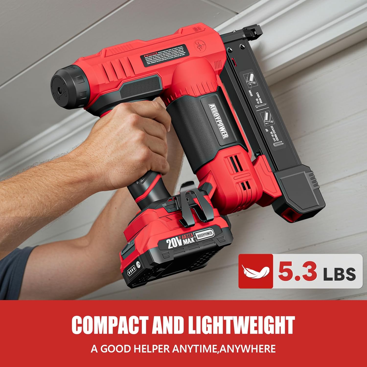 2-in-1 Cordless Brad Nailer an - Home Improvement Brad avis et prix