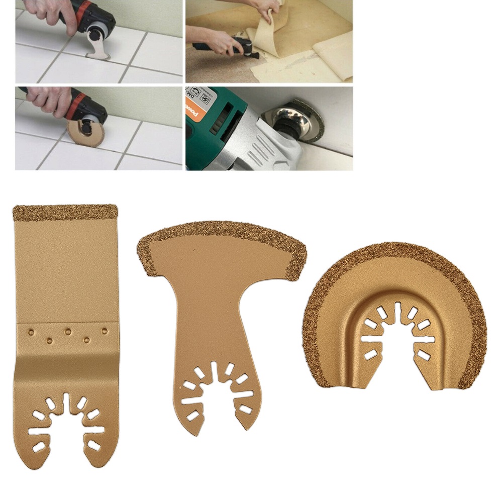 3pcs Carbide Oscillating Multi - Grout Saw Removal avis et prix