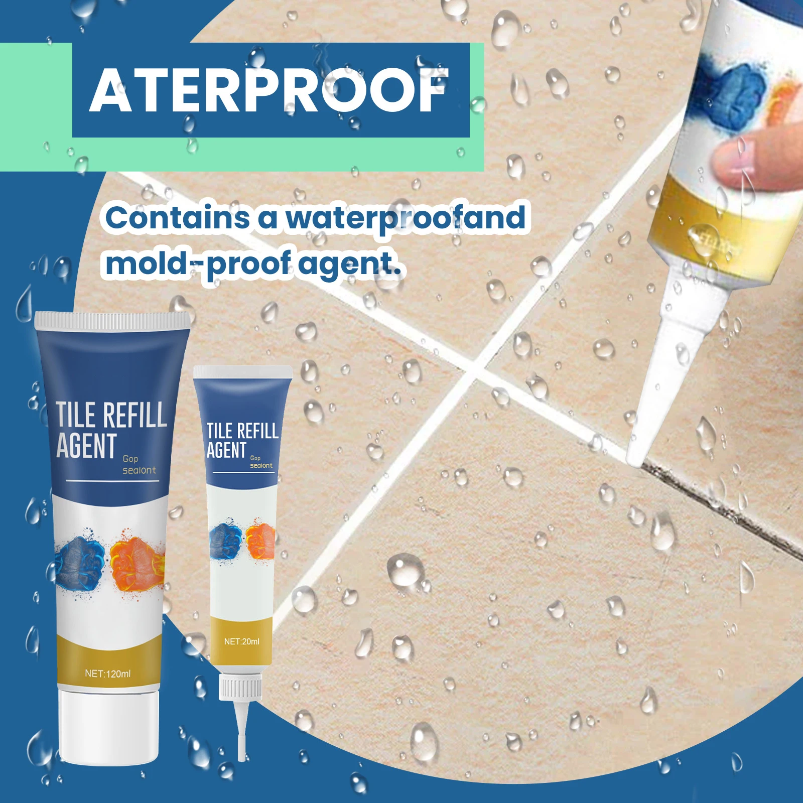 120ml Repair Agent Waterproof  - Tile Grout Repair avis et prix
