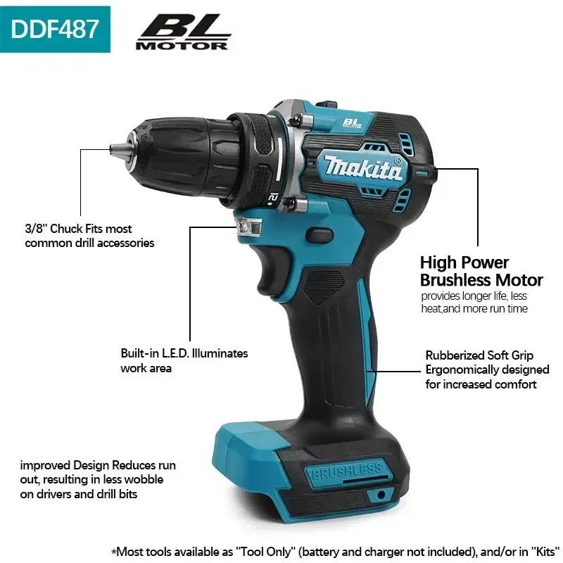 Makita DHP487 LXT Brushless Im - Power Drill Cordless avis et prix