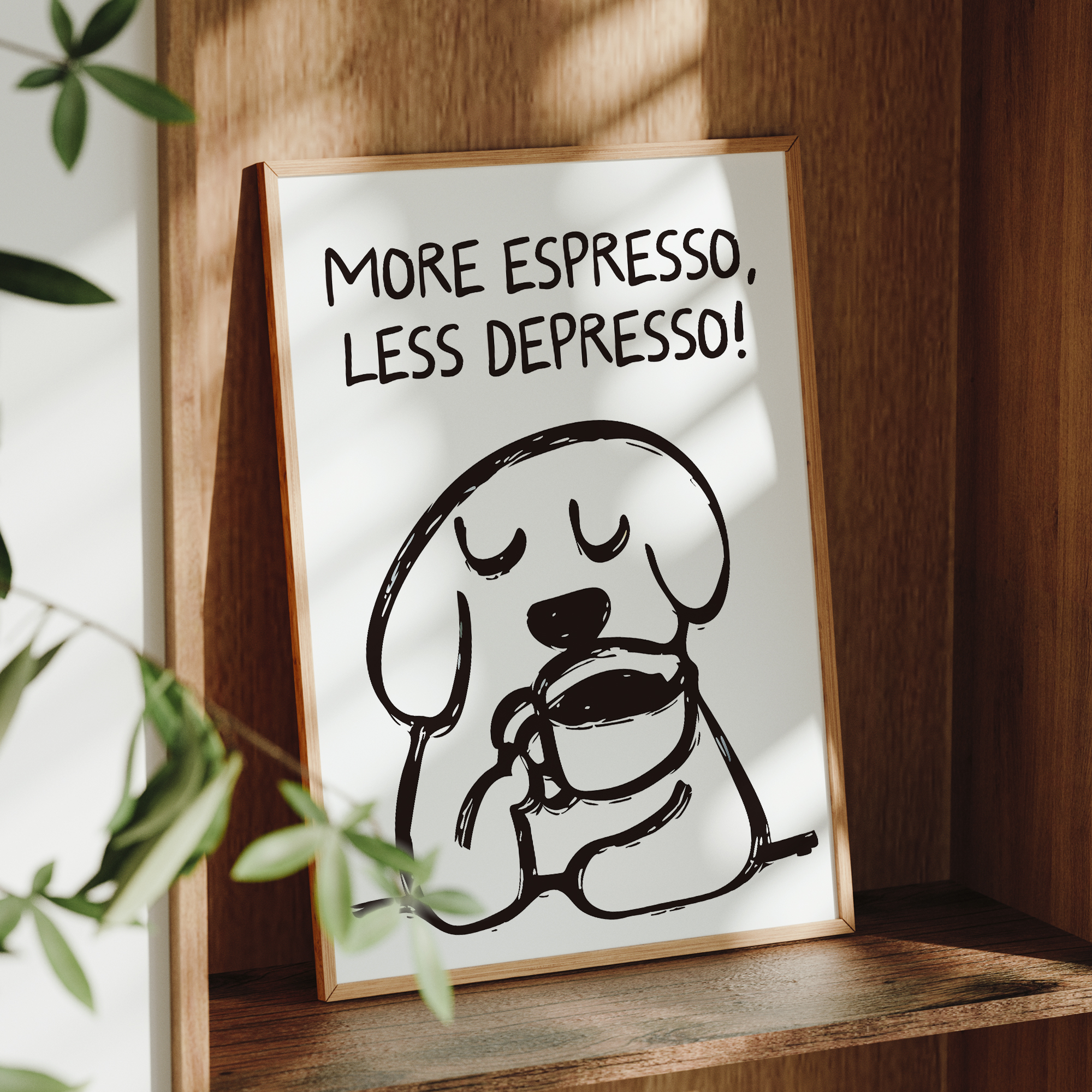 Retro More Espresso Less Depre - Home Improvement Kids avis et prix