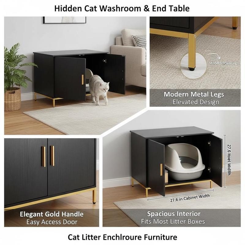 Feline Hidden Cabinet 27.6in F - Cabinet Handle Pull avis et prix
