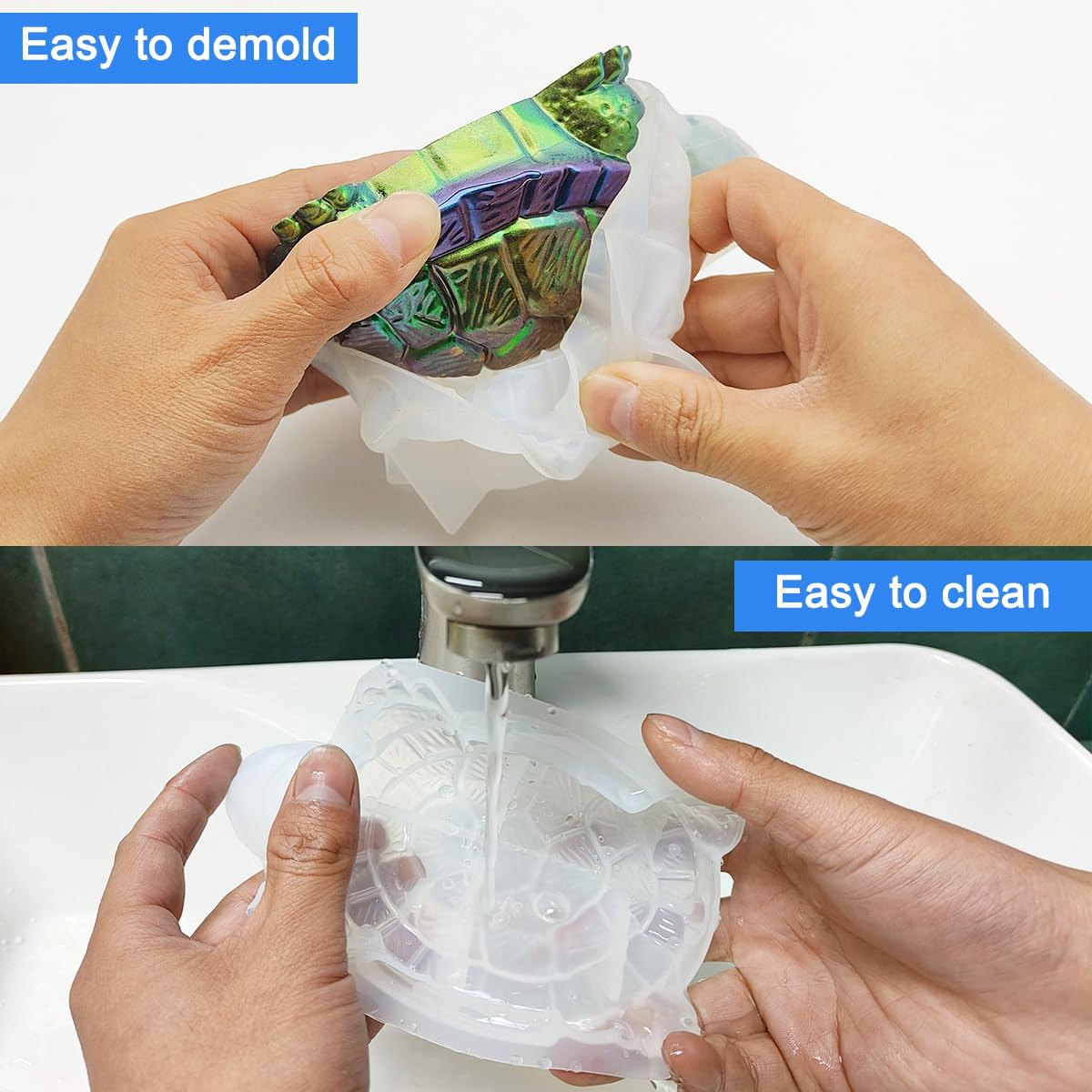3D Tortoise Resin Molds Thick  - Home Improvement Kids avis et prix