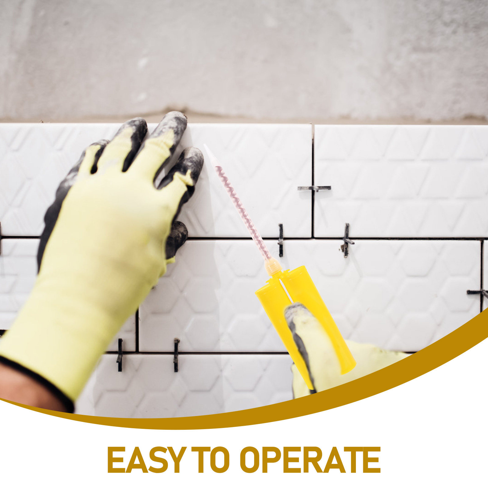 4Sets Empty Refillable Caulkin - Tile Grout Repair avis et prix