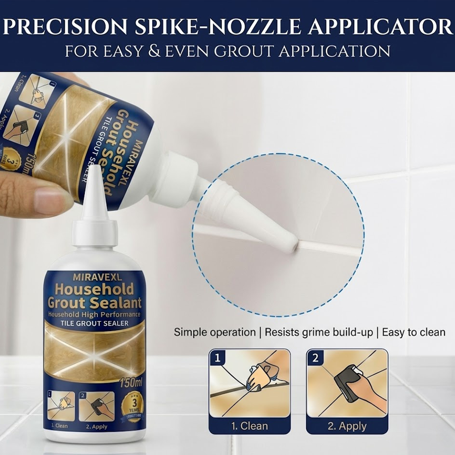 MIRAVEXL Waterproof Grout: Pre - Tile Grout Repair avis et prix