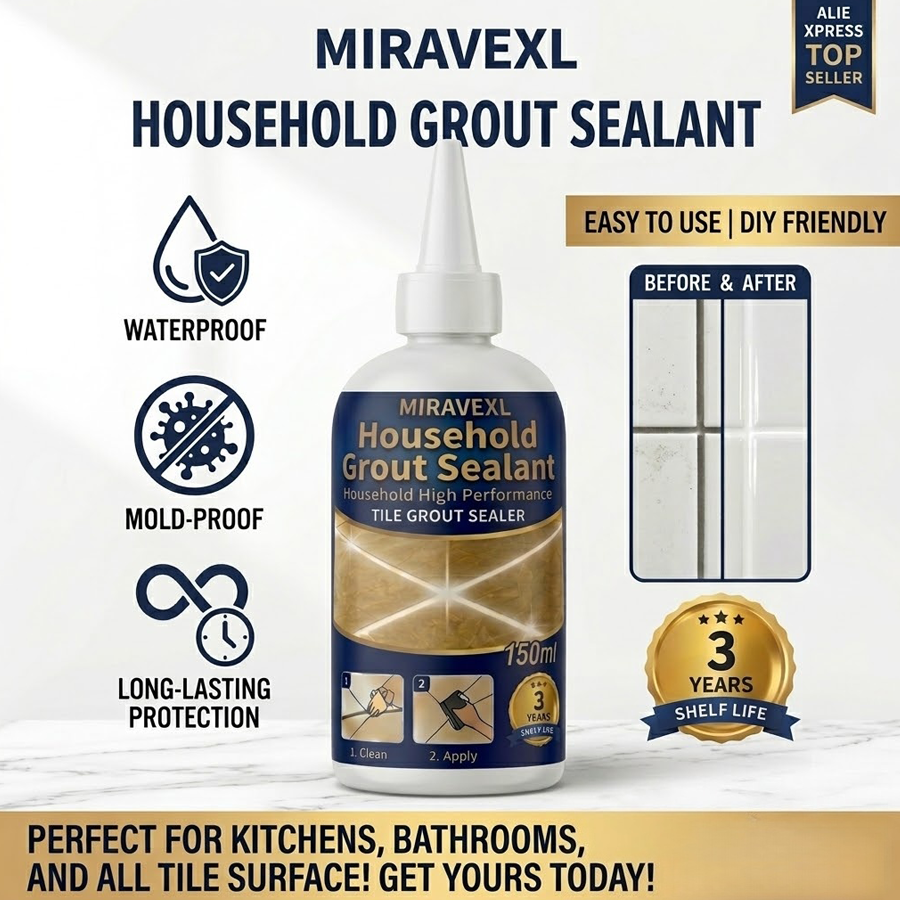 MIRAVEXL Waterproof Grout: Pre - Tile Grout Repair avis et prix